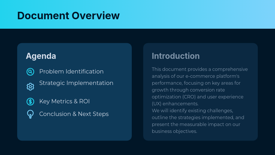 Retail Conversion Optimization Analysis