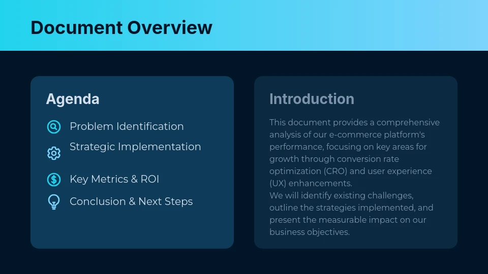 Retail Conversion Optimization Analysis
