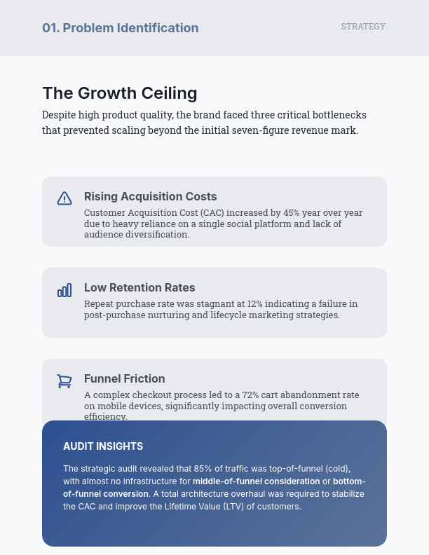 Ecommerce Growth & Conversion Optimization Study