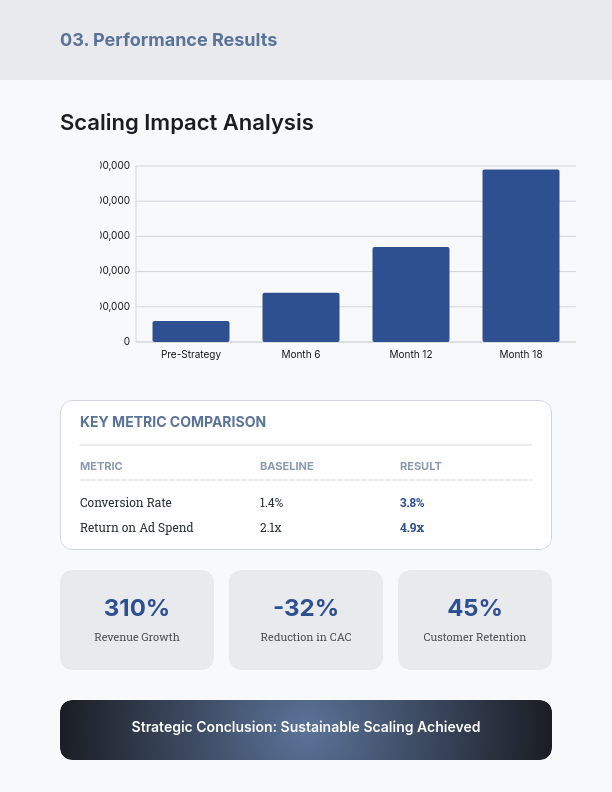 Ecommerce Growth & Conversion Optimization Study