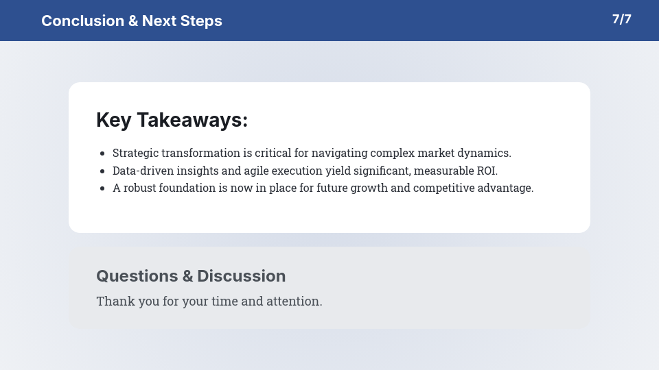 Global Enterprise Impact & Scalability Report