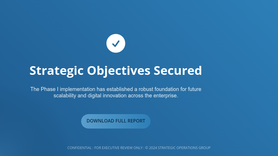 Enterprise Strategic Growth Success Story