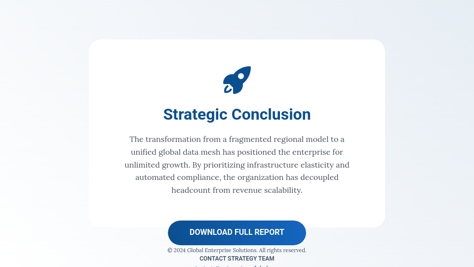 Enterprise Scalability & Growth Analysis