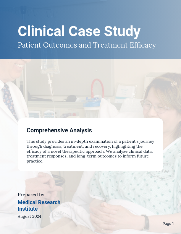 Clinical Patient Care Outcome Study