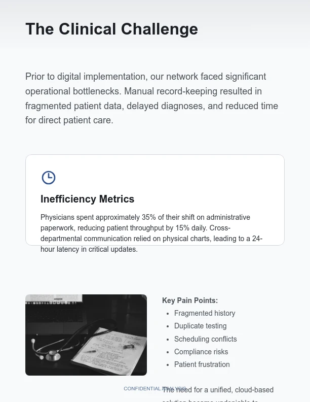 Patient Care Digital Transformation Success