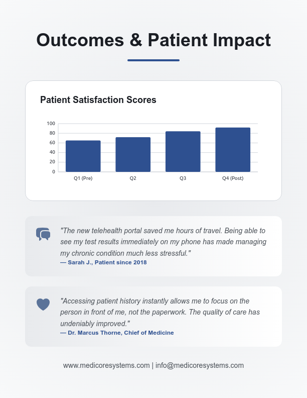 Patient Care Digital Transformation Success