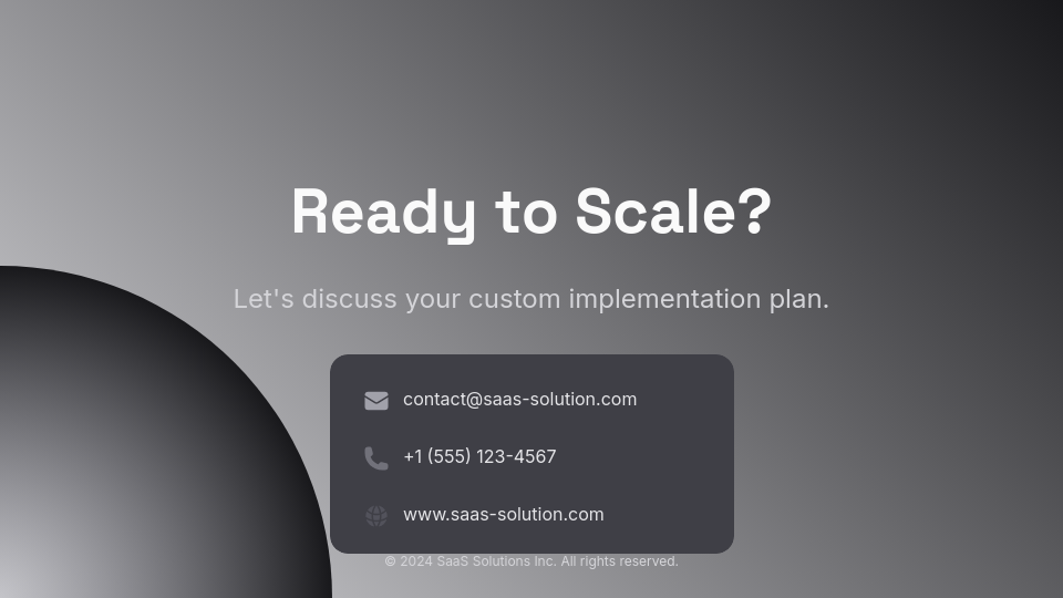 SaaS Scalability and Growth Case Analysis