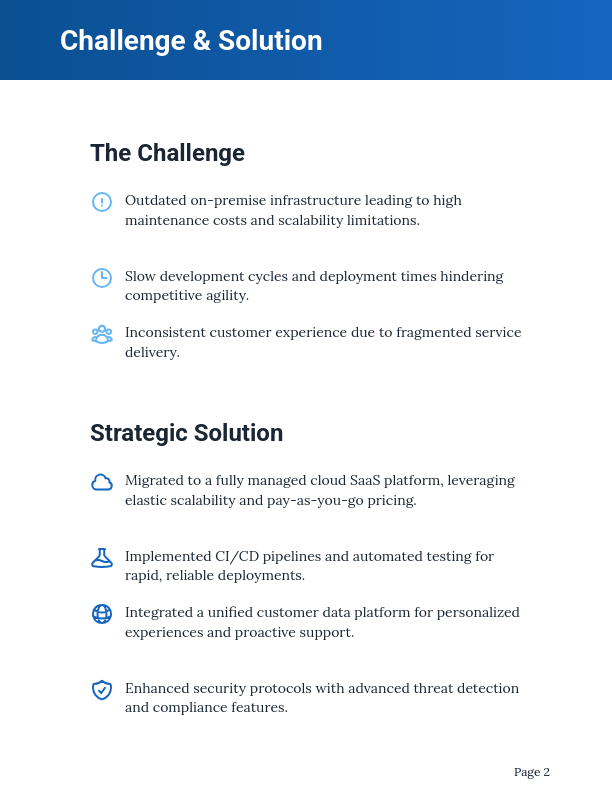 SaaS Efficiency and ROI Performance Study