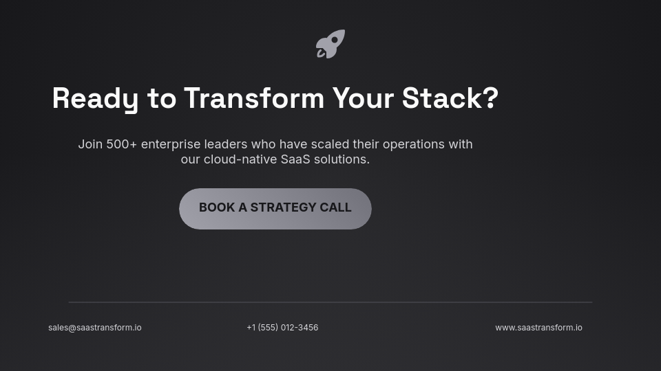 SaaS Customer Success & ROI Impact Report