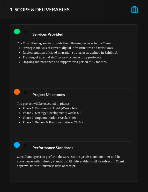 Independent Consultant Service Agreement