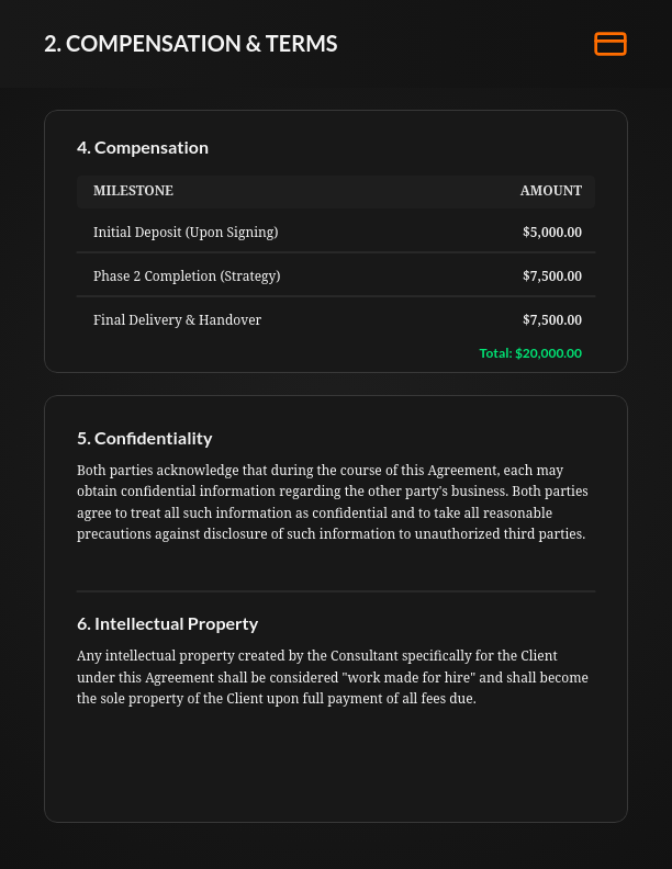 Independent Consultant Service Agreement
