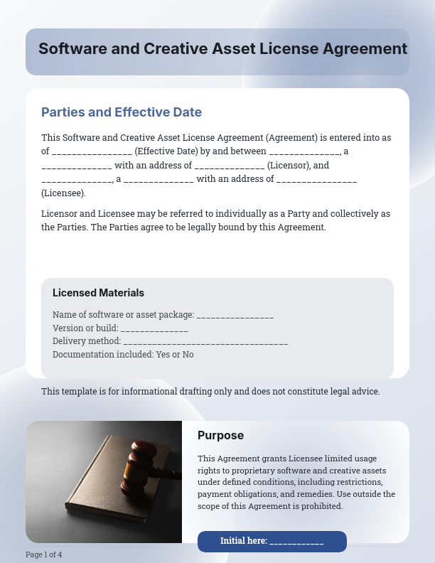 Intellectual Property Licensing Agreement