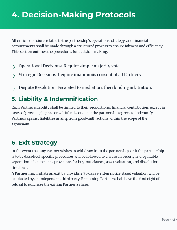 Strategic Business Alliance Agreement