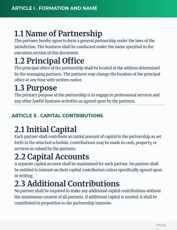 Strategic Business Partnership Agreement