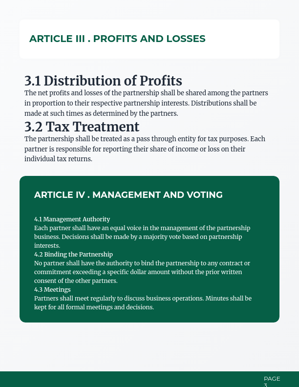 Strategic Business Partnership Agreement