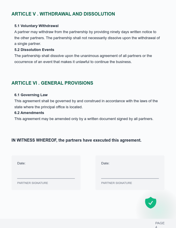 Strategic Business Partnership Agreement