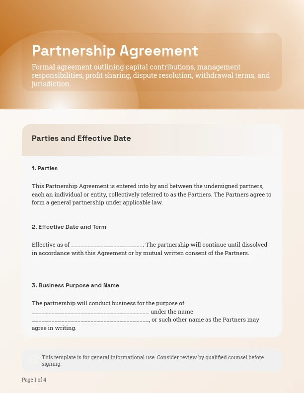 Strategic Business Partnership Agreement