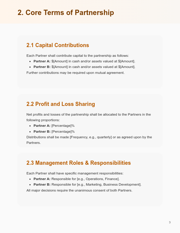 Strategic Business Partnership Agreement