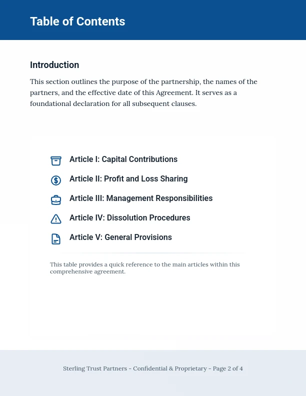 Strategic Business Partnership Agreement