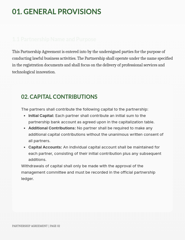 Strategic Business Partnership Agreement