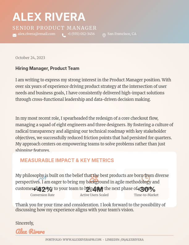 Data-Driven Product Manager Application