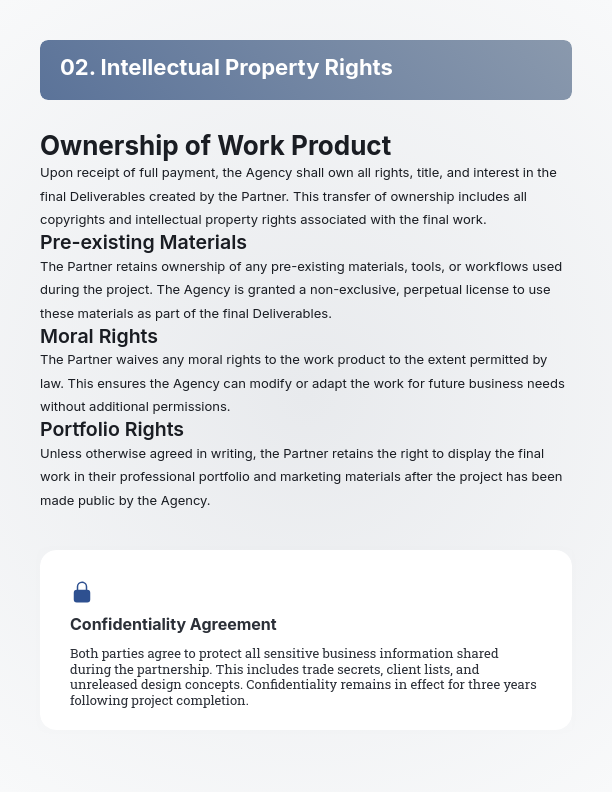 Creative Services Master Agreement