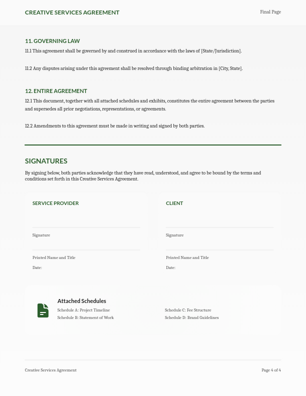 Professional Design Services MSA