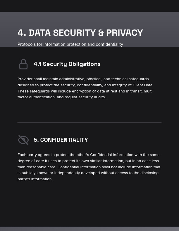 Master Software Development Services Agreement