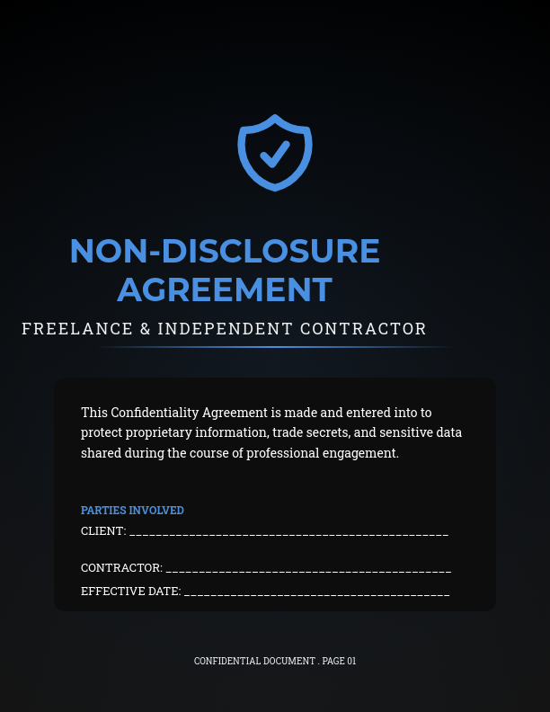 Independent Contractor Confidentiality