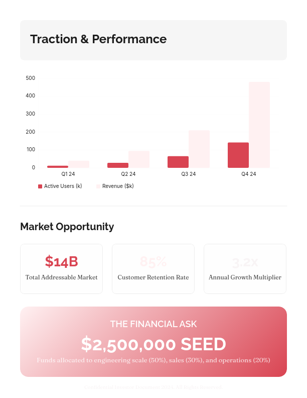 Strategic Startup Funding Summary