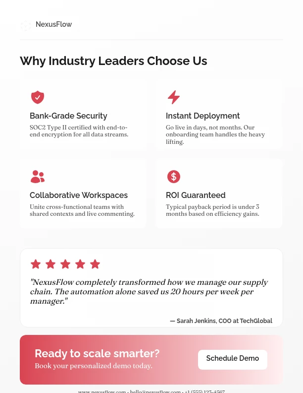 Strategic Solution Value Overview