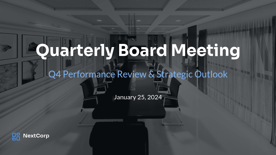 Strategic Board Alignment Brief