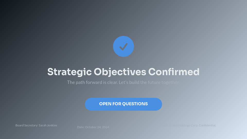 Executive Board Strategic Review