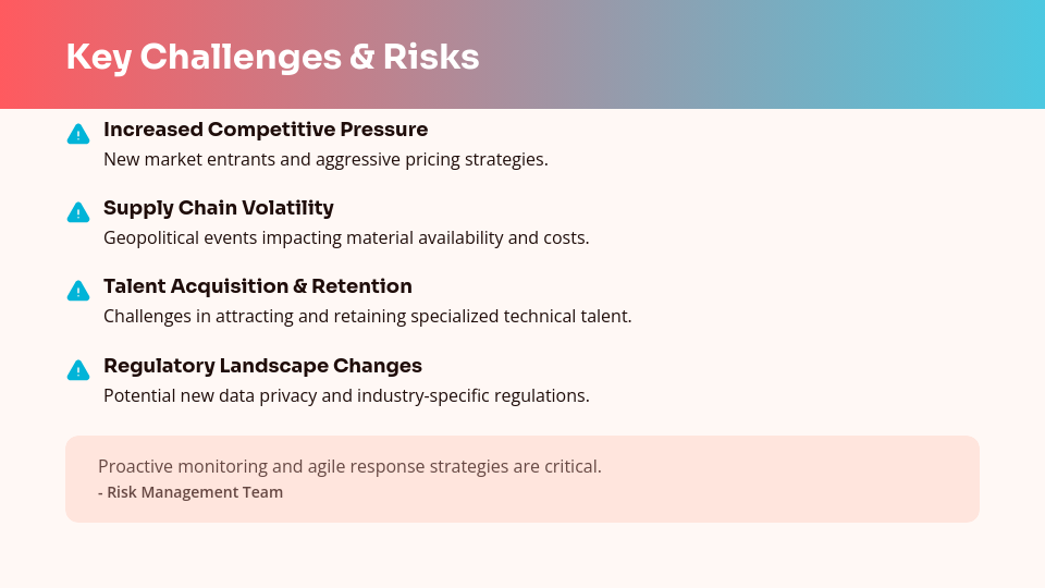 Quarterly Executive Governance Summary