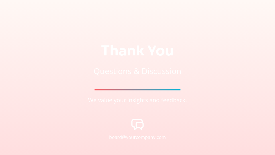 Quarterly Executive Governance Summary