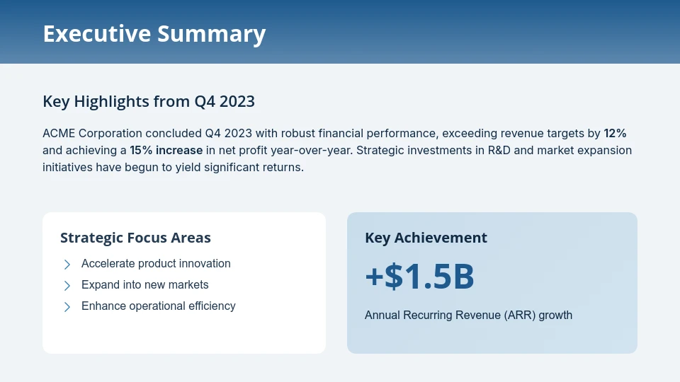 Strategic Board Governance Review