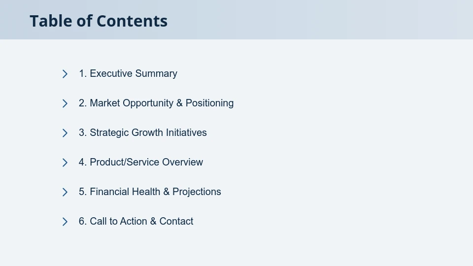 Strategic Board Investor Update