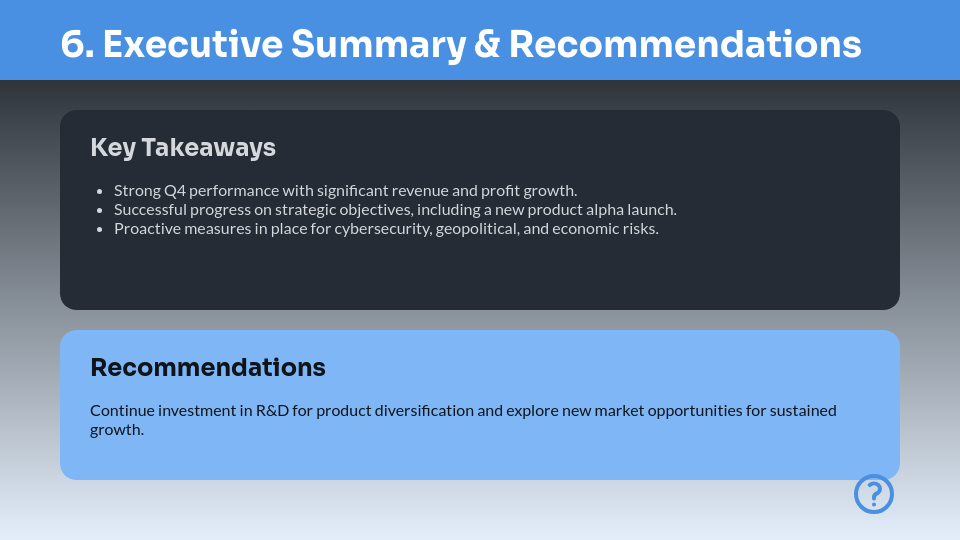 Executive Strategic Board Advisory