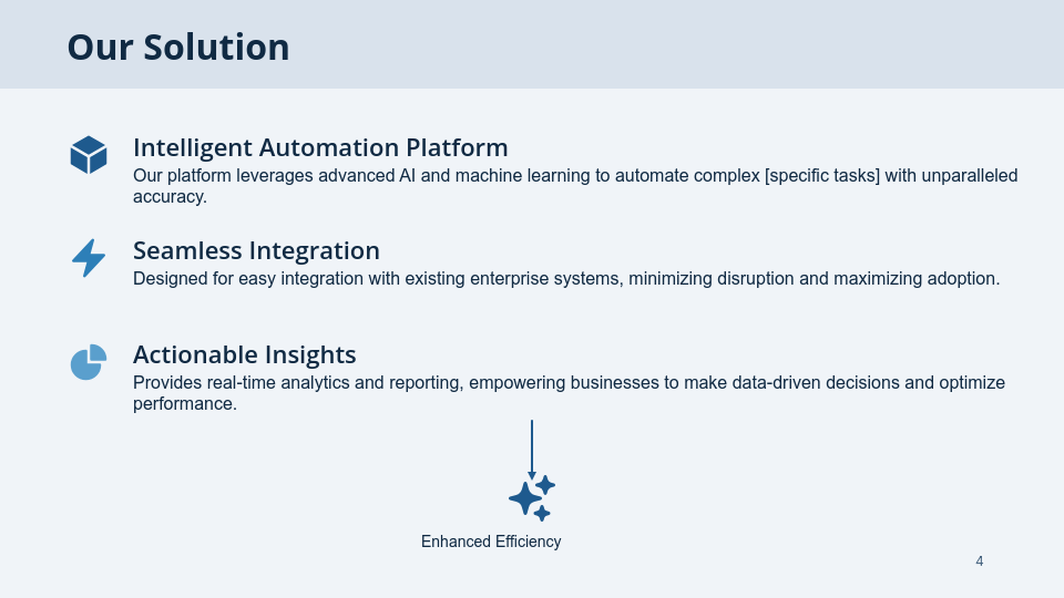Strategic Startup Fundraising Pitch