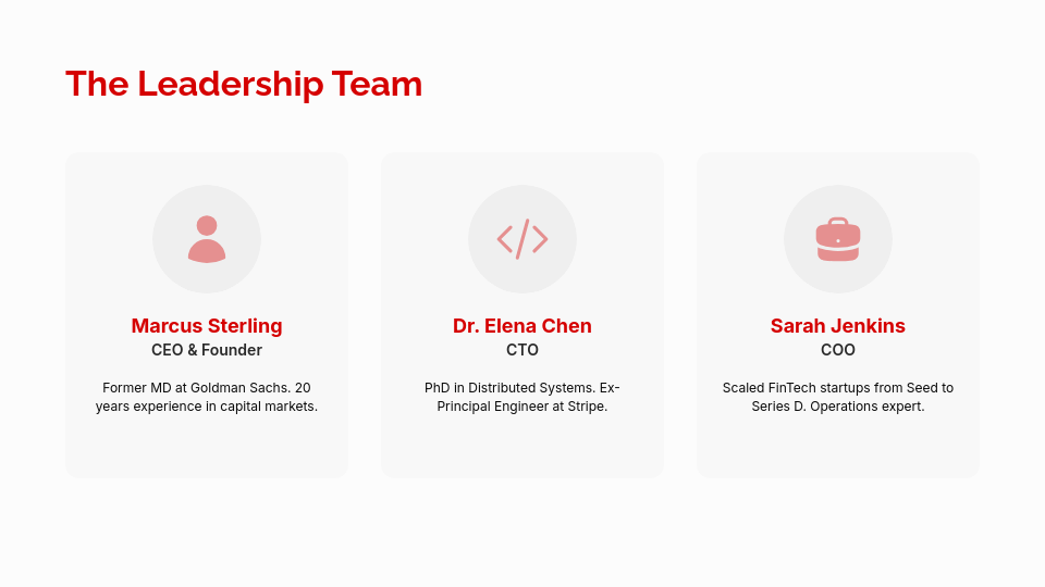 Strategic Venture Capital Investor Deck