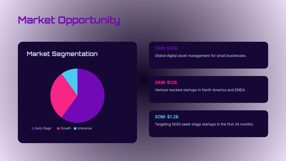 Strategic Seed Round Funding Pitch