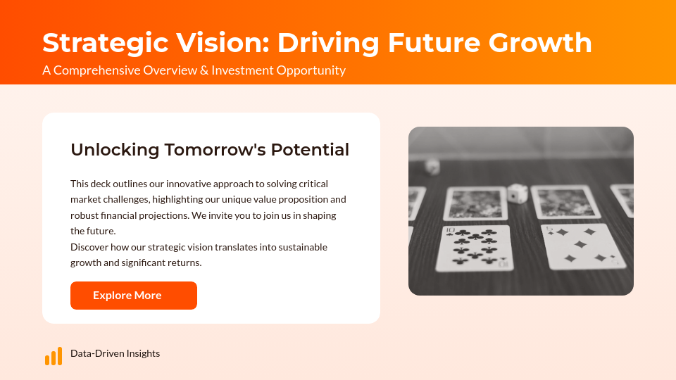 High-Growth Venture Funding Deck