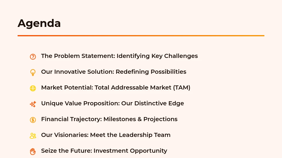 High-Growth Venture Funding Deck