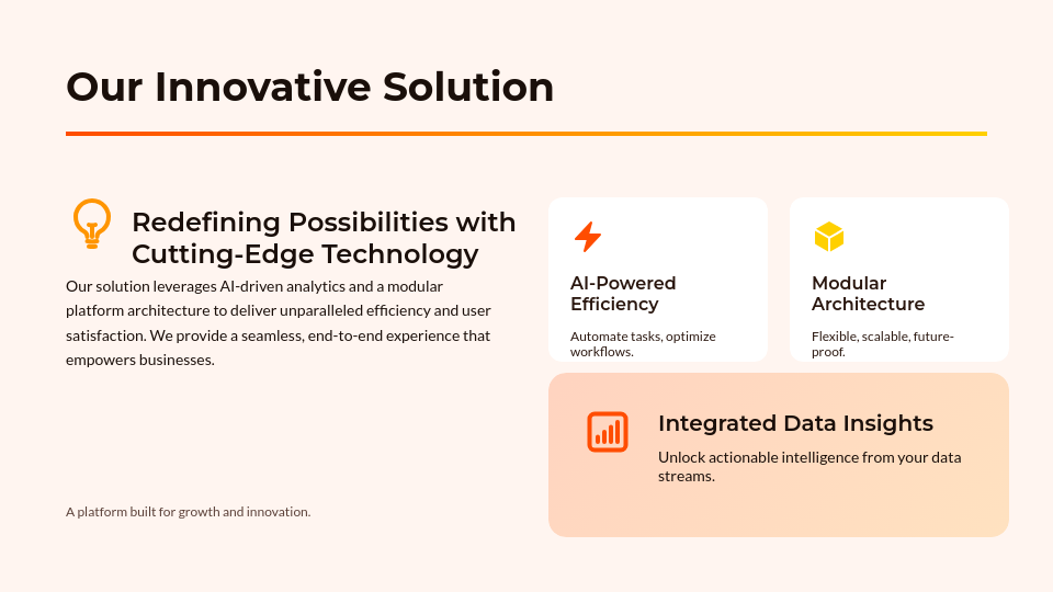 High-Growth Venture Funding Deck