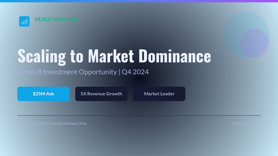 Strategic Series A Growth Funding