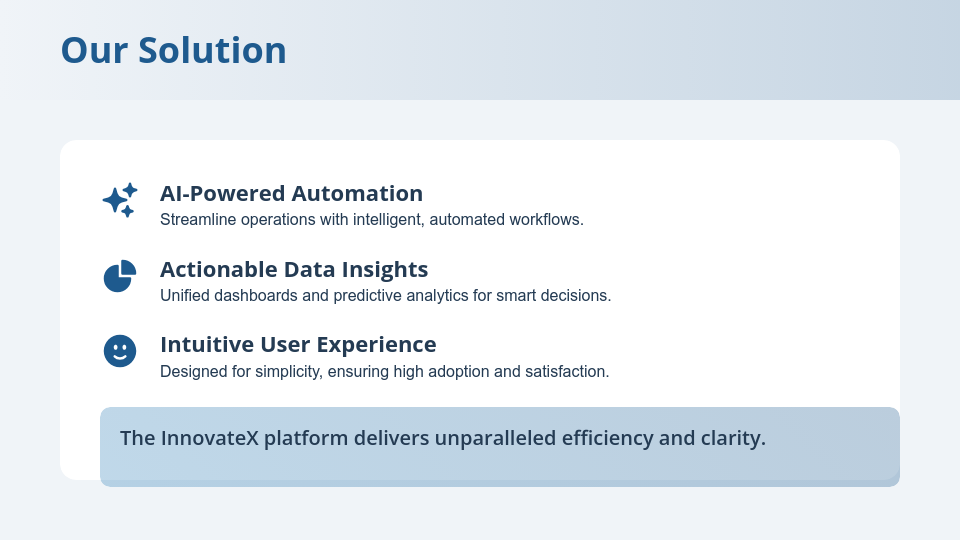 Strategic Venture Capital Funding Deck