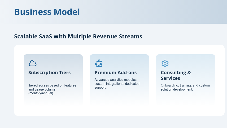 Strategic Venture Capital Funding Deck