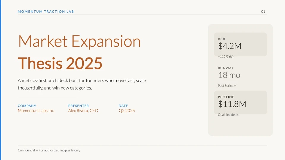 YC Pitch Deck