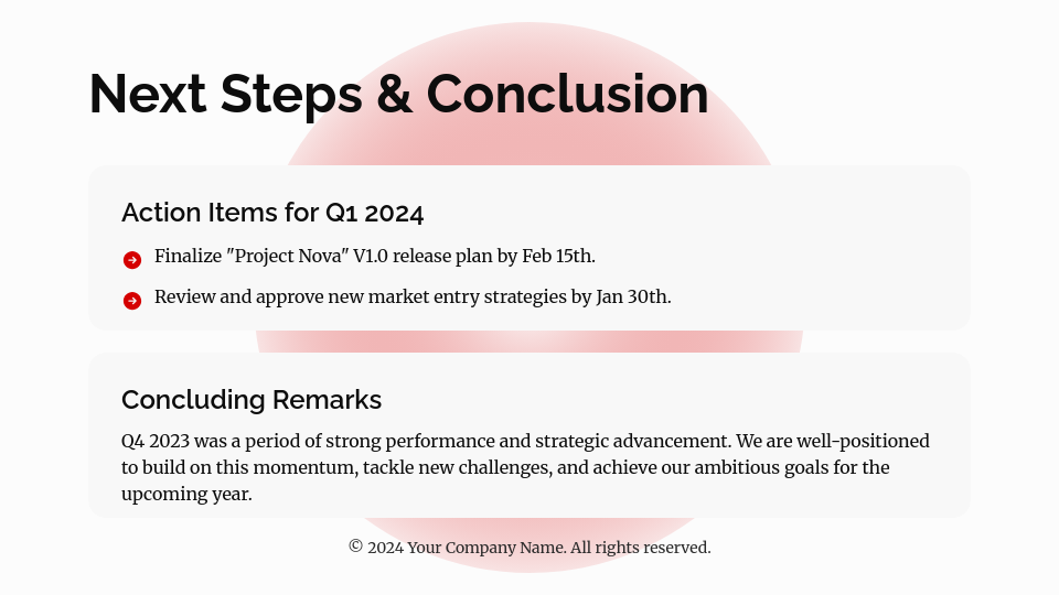 Enterprise QBR Performance Summary
