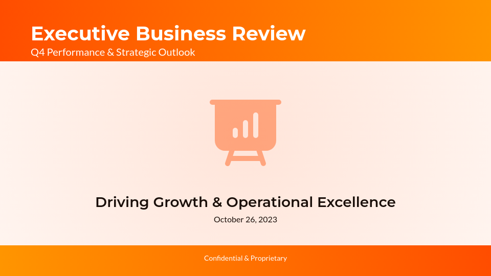 Strategic Quarterly Performance Review